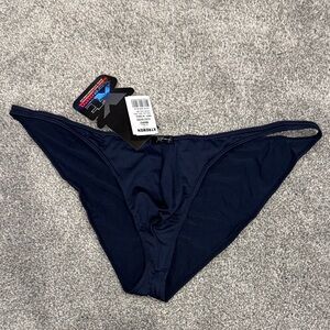 Men's Dark Blue Mini Briefs